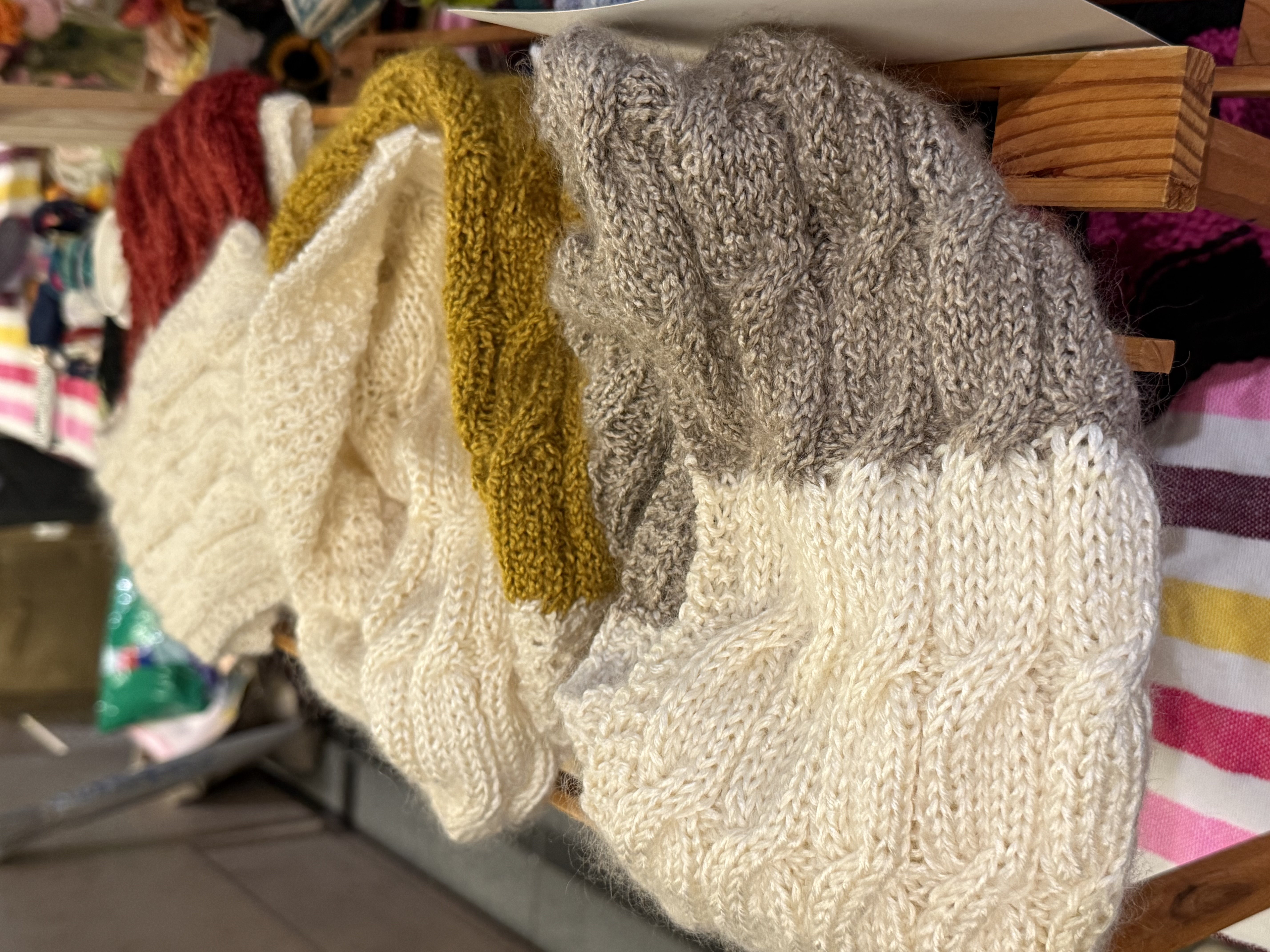 人用スヌードのカラーバリエーション